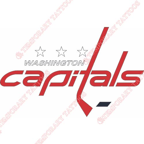 Washington Capitals Customize Temporary Tattoos Stickers NO.369